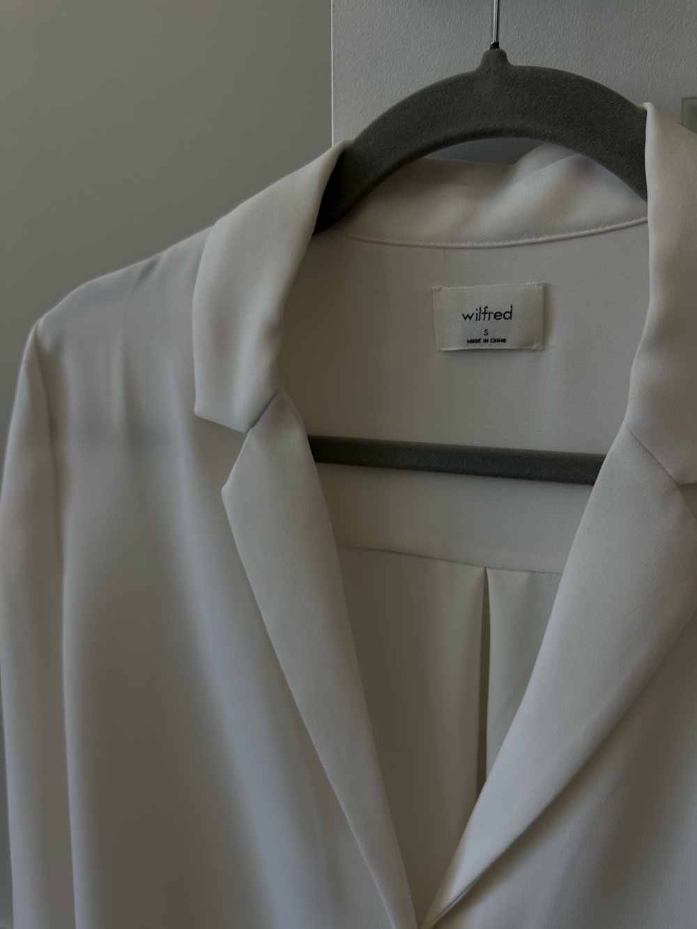 Wilfred White Collared Blouse